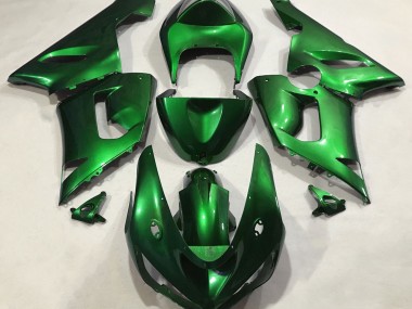 05-06 Verde Metalizado ZX6R Carenados Moto