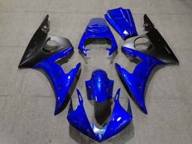 05 Brillante Azul & Negro R6 Carenados Moto