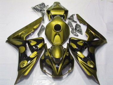 06-07 Amarillo Brillante & Negro CBR1000RR Carenados Moto