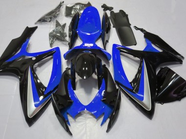 06-07 Azul Brillante Descolorido GSXR 600-750 Carenados Moto