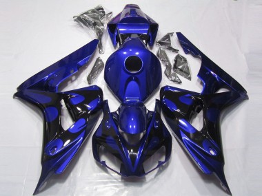 06-07 Azul Brillante & Negro CBR1000RR Carenados Moto