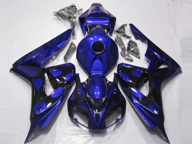 06-07 Azul Brillante & Negro CBR1000RR Carenados Moto 06-07 Azul Brillante & Negro CBR1000RR Carenados Moto