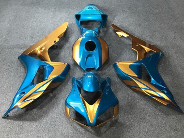 06-07 Azul Claro & Dorado CBR1000RR Carenados Moto