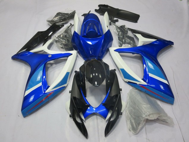 06-07 Azul Claro & Oscuro GSXR 600-750 Carenados Moto 06-07 Azul Claro & Oscuro GSXR 600-750 Carenados Moto
