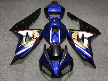 06-07 Azul & Dorado CBR1000RR Carenados Moto