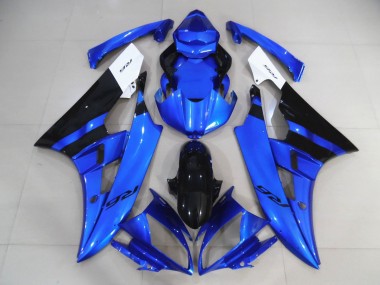 06-07 Azul Personalizado R6 Carenados Moto