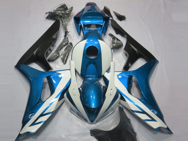 06-07 Blanco Brillante & Azul CBR1000RR Carenados Moto