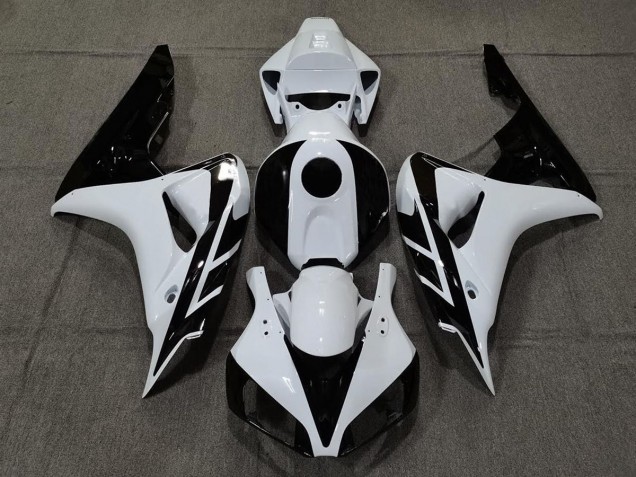 06-07 Blanco Brillante & Negro CBR1000RR Carenados Moto 06-07 Blanco Brillante & Negro CBR1000RR Carenados Moto