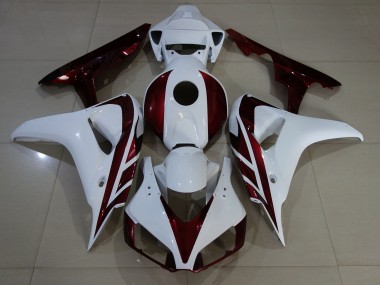 06-07 Blanco Brillante & Rojo Intenso CBR1000RR Carenados Moto