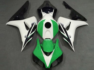 06-07 Blanco Brillante Verde Negro CBR1000RR Carenados Moto