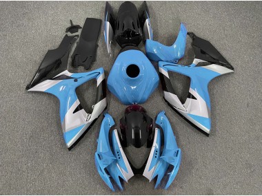 06-07 Diseño Azul Claro GSXR 600-750 Carenados Moto