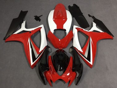 06-07 Estilo Rojo GSXR 600-750 Carenados Moto