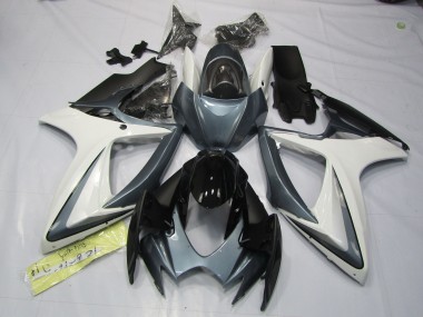 06-07 Gris & Blanco GSXR 600-750 Carenados Moto