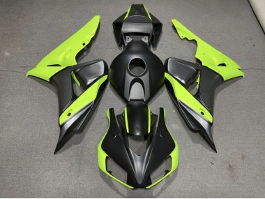 06-07 Gris Mate Negro & Verde CBR1000RR Carenados Moto