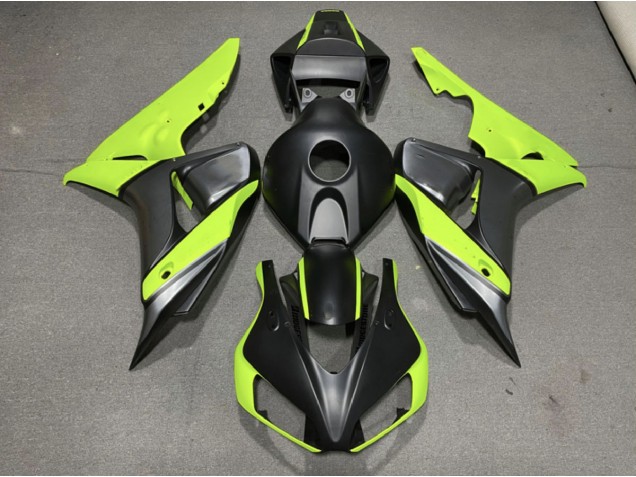 06-07 Gris Mate Negro & Verde CBR1000RR Carenados Moto 06-07 Gris Mate Negro & Verde CBR1000RR Carenados Moto