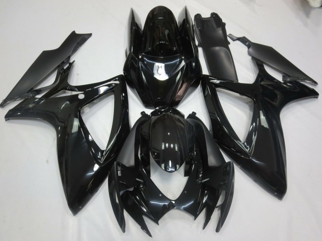 06-07 Negro Brillante GSXR 600-750 Carenados Moto 06-07 Negro Brillante GSXR 600-750 Carenados Moto