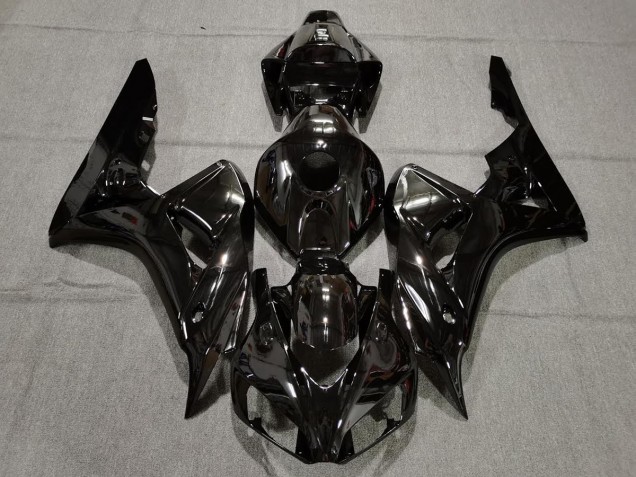 06-07 Negro Liso Brillante CBR1000RR Carenados Moto 06-07 Negro Liso Brillante CBR1000RR Carenados Moto