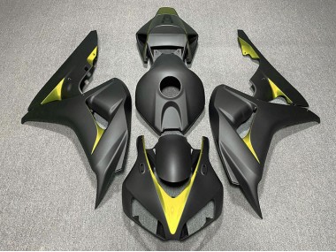 06-07 Negro Mate & Amarillo CBR1000RR Carenados Moto