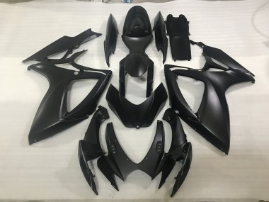 06-07 Negro Mate GSXR 600-750 Carenados Moto