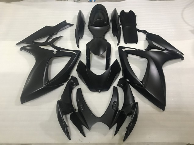 06-07 Negro Mate GSXR 600-750 Carenados Moto 06-07 Negro Mate GSXR 600-750 Carenados Moto