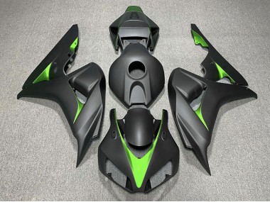06-07 Negro Mate & Verde CBR1000RR Carenados Moto