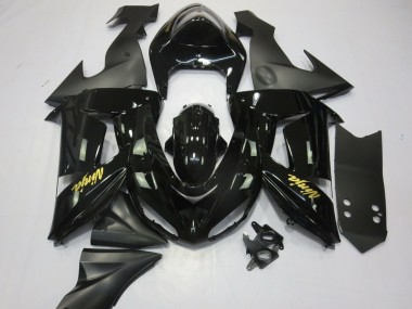 06-07 Negro & Oro ZX10R Carenados Moto