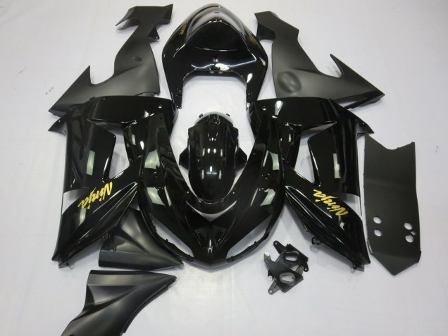 06-07 Negro & Oro ZX10R Carenados Moto 06-07 Negro & Oro ZX10R Carenados Moto