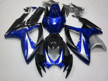 06-07 OEM Estilo Azul Profundo GSXR 600-750 Carenados Moto