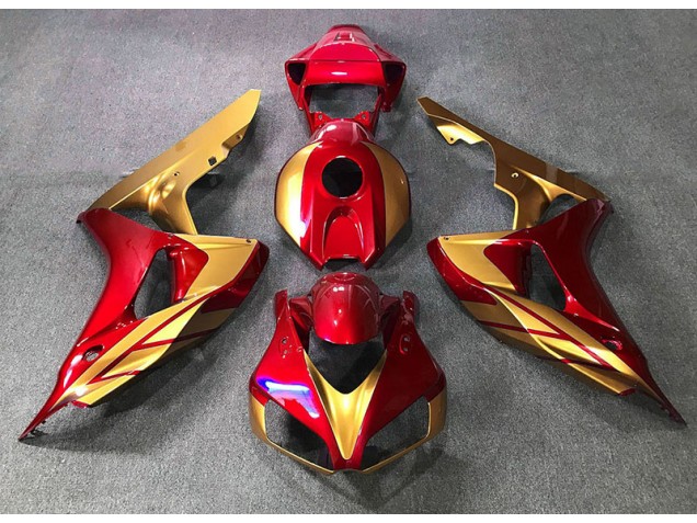 06-07 Oro Rojo CBR1000RR Carenados Moto 06-07 Oro Rojo CBR1000RR Carenados Moto