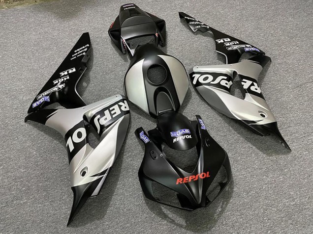 06-07 Plata Mate Repsol CBR1000RR Carenados Moto 06-07 Plata Mate Repsol CBR1000RR Carenados Moto