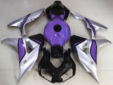 06-07 Plata & Púrpura Personalizado CBR1000RR Carenados Moto