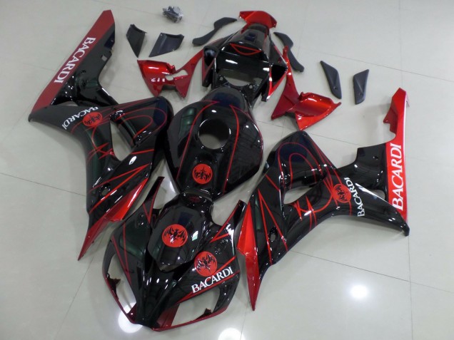 06-07 Rojo Bacardi CBR1000RR Carenados Moto 06-07 Rojo Bacardi CBR1000RR Carenados Moto