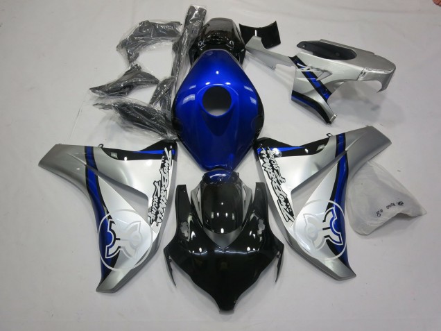 06-07 Tbr Azul & Plateado CBR1000RR Carenados Moto 06-07 Tbr Azul & Plateado CBR1000RR Carenados Moto