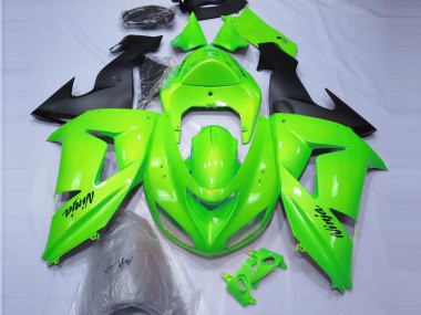 06-07 Verde Lima ZX10R Carenados Moto