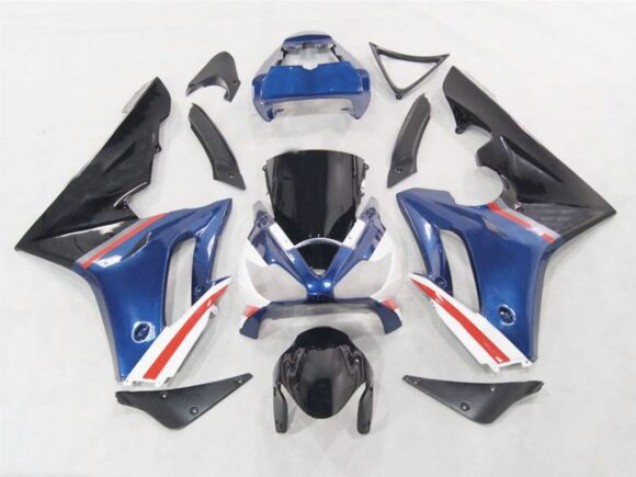 06-08 Azul / Rojo & Blanco Daytona 675 Carenados Moto 06-08 Azul / Rojo & Blanco Daytona 675 Carenados Moto