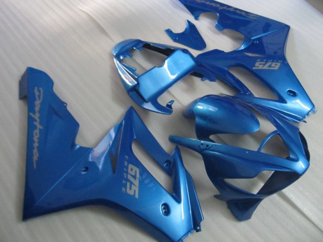 06-08 Azul Vibrante Daytona 675 Carenados Moto 06-08 Azul Vibrante Daytona 675 Carenados Moto