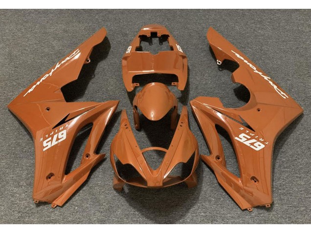06-08 Naranja Brillante Daytona 675 Carenados Moto 06-08 Naranja Brillante Daytona 675 Carenados Moto