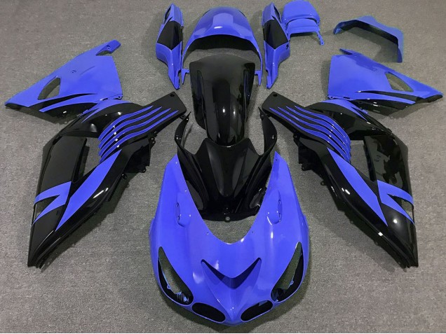 06-11 Azul Brillante ZX14R Carenados Moto 06-11 Azul Brillante ZX14R Carenados Moto