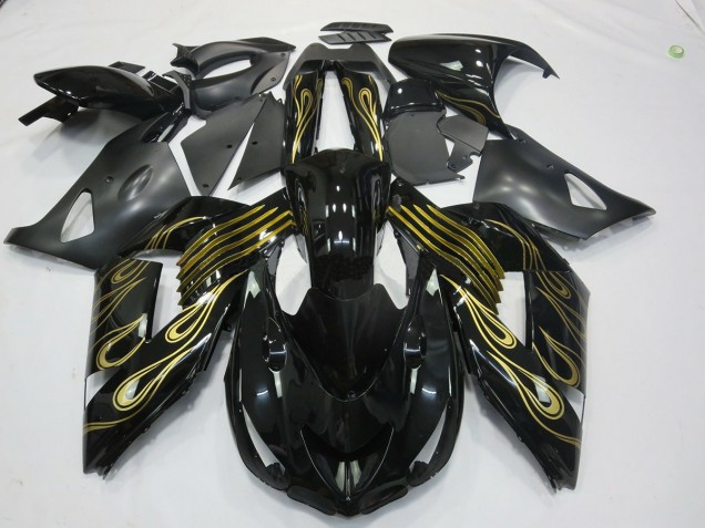 06-11 Oro Negro ZX14R Carenados Moto 06-11 Oro Negro ZX14R Carenados Moto