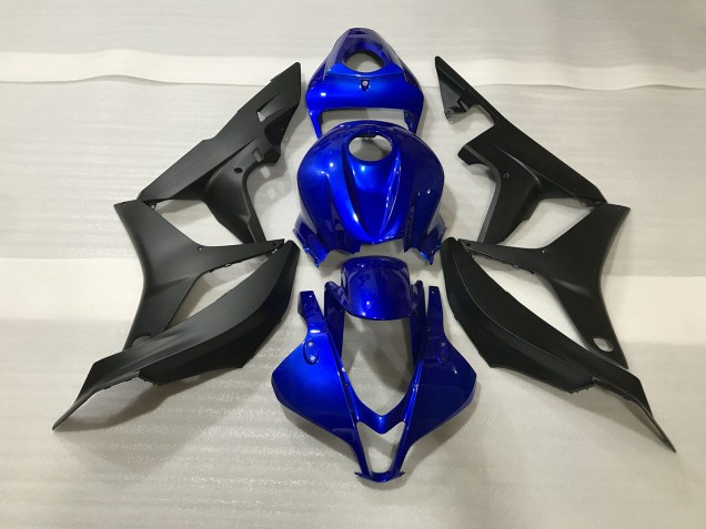 07-08 Azul Brillante & Lima CBR600RR Carenados Moto