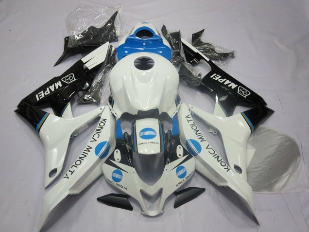 07-08 Azul Claro Konica Minolta CBR600RR Carenados Moto 07-08 Azul Claro Konica Minolta CBR600RR Carenados Moto
