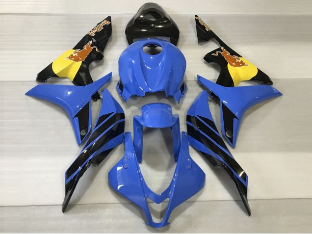 07-08 Azul & Naranja Toro CBR600RR Carenados Moto 07-08 Azul & Naranja Toro CBR600RR Carenados Moto