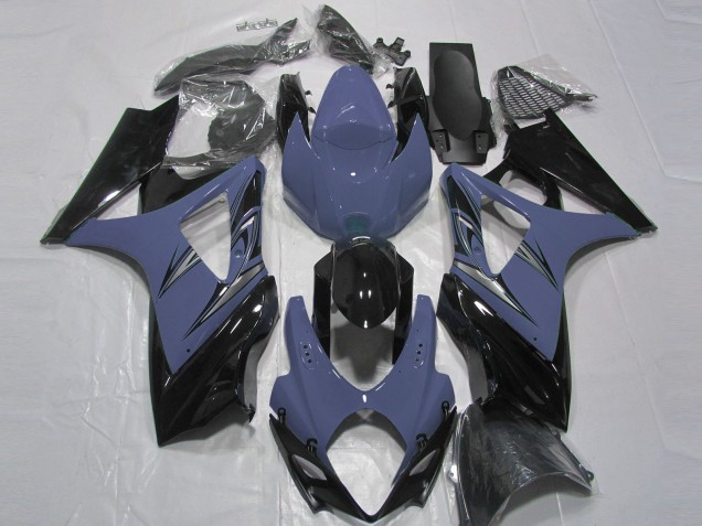 07-08 Azul Oscuro & Negro GSXR 1000 Carenados Moto 07-08 Azul Oscuro & Negro GSXR 1000 Carenados Moto