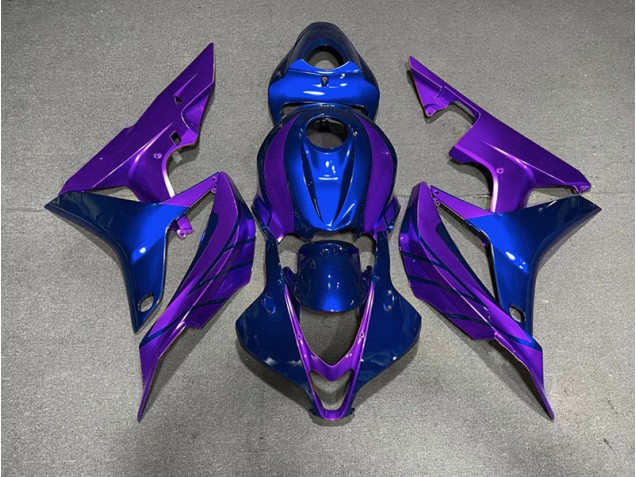 07-08 Azul Púrpura CBR600RR Carenados Moto 07-08 Azul Púrpura CBR600RR Carenados Moto