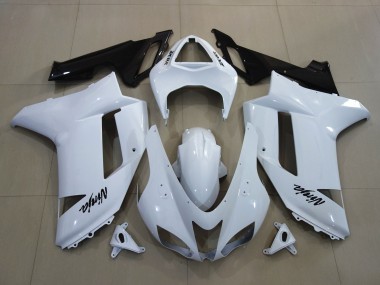 07-08 Blanco Brillante ZX6R Carenados Moto
