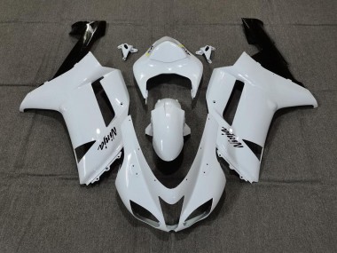 07-08 Blanco Liso Brillante ZX6R Carenados Moto