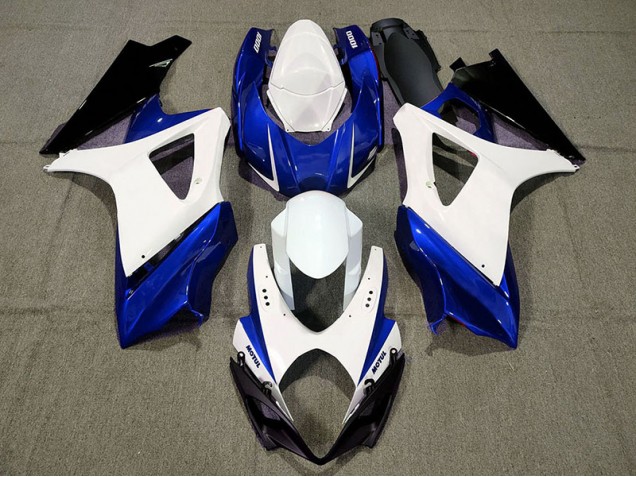 07-08 Diseño Personalizado Azul GSXR 1000 Carenados Moto 07-08 Diseño Personalizado Azul GSXR 1000 Carenados Moto