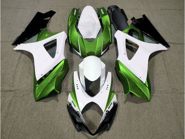 07-08 Diseño Personalizado Verde GSXR 1000 Carenados Moto 07-08 Diseño Personalizado Verde GSXR 1000 Carenados Moto