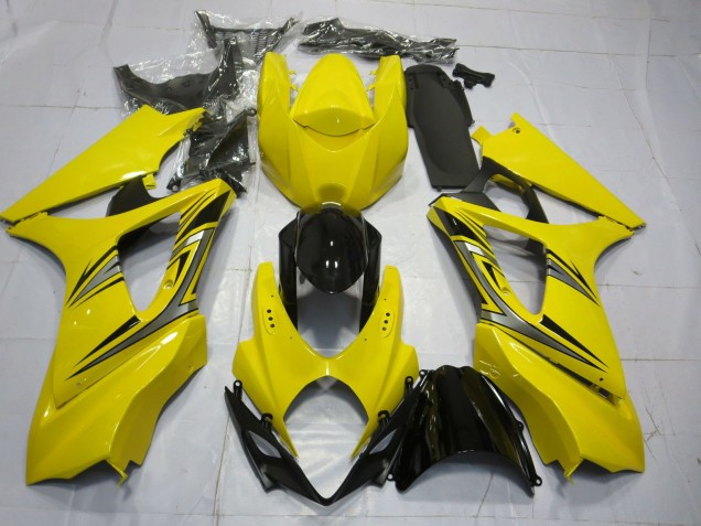 07-08 Estilo Amarillo OEM GSXR 1000 Carenados Moto 07-08 Estilo Amarillo OEM GSXR 1000 Carenados Moto