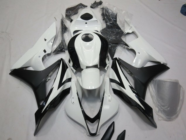 07-08 Estilo Blanco & Negro OEM CBR600RR Carenados Moto 07-08 Estilo Blanco & Negro OEM CBR600RR Carenados Moto